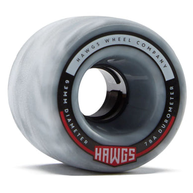 Hawgs Wheels 63mm 78a Fatty White/Grey
