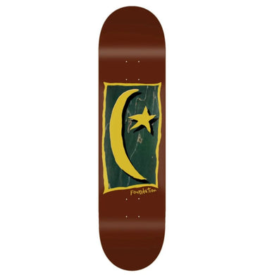 Foundation Deck 8.38 Star and Moon Maroon