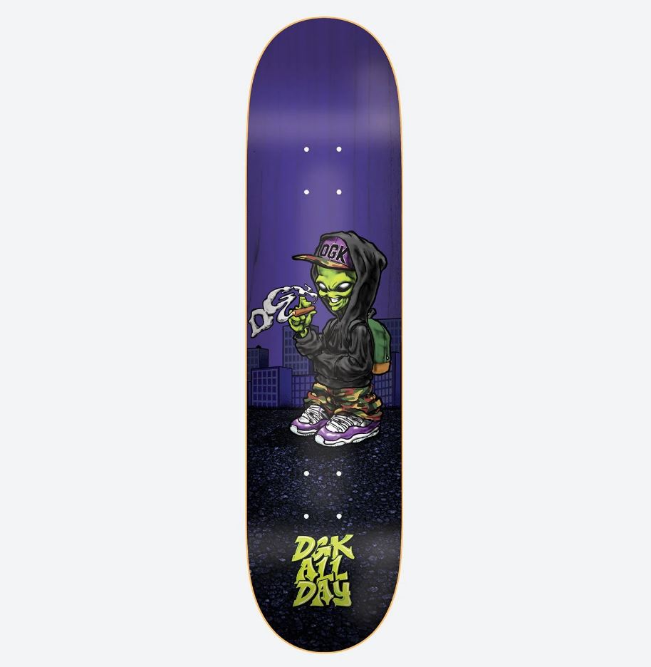 DGK Deck 8.25 Martian Deck Purple