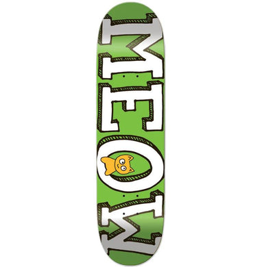 Meow Deck 8.25 Logo Green