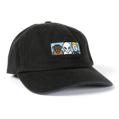 Alien Workshop Hat Missing Link Black Embroidered