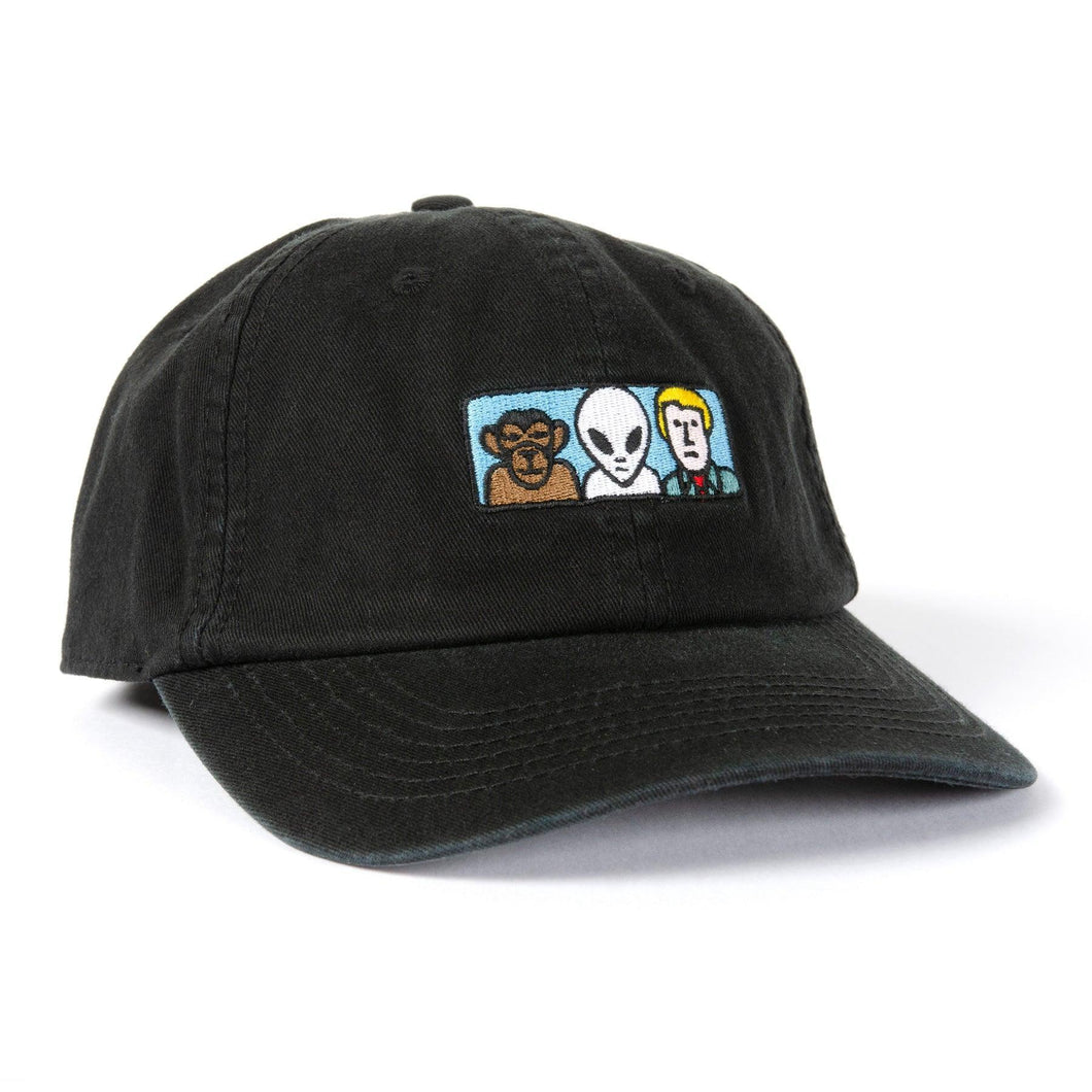 Alien Workshop Hat Missing Link Black Embroidered