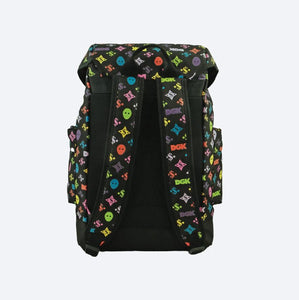 DGK Backpack Monogram Black/Multi Color