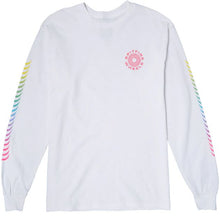 Load image into Gallery viewer, Spitfire L/S Tee Multicolor Swirl Classic 87 White