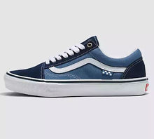 Load image into Gallery viewer, Vans Skate Old Skool Navy White