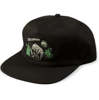 Deathwish Hat Night Hike Black Snapback