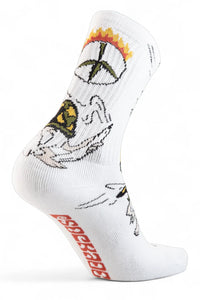 Psockadelic Socks OG Smoker White
