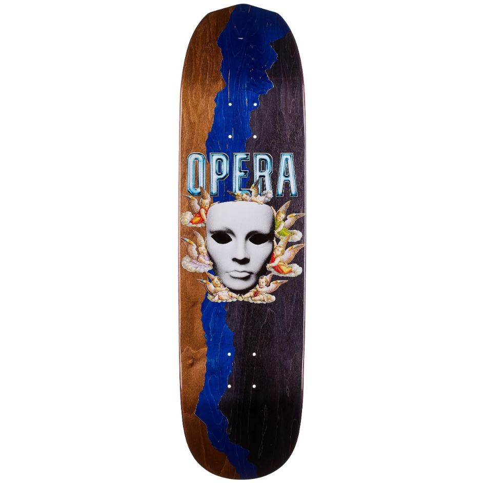 Opera Skateboards 8.375 Exit Logo Ex7 Blue/Grey/Black