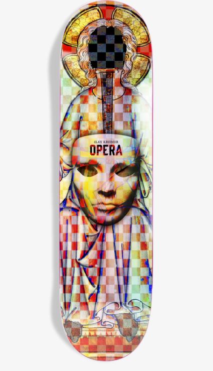 Opera Deck 8.5 Throne Orange Clay Kreiner EX7