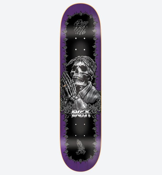DGK Deck Devoted Ortiz 8.25 (Twin Tail)