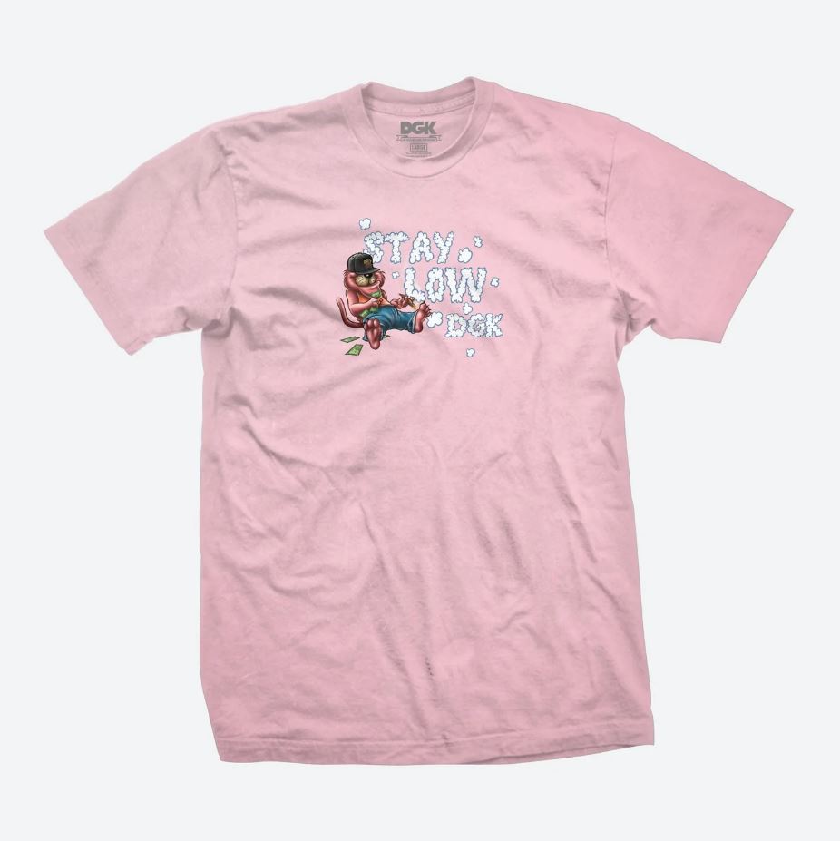 DGK Tee Stay Low Pink
