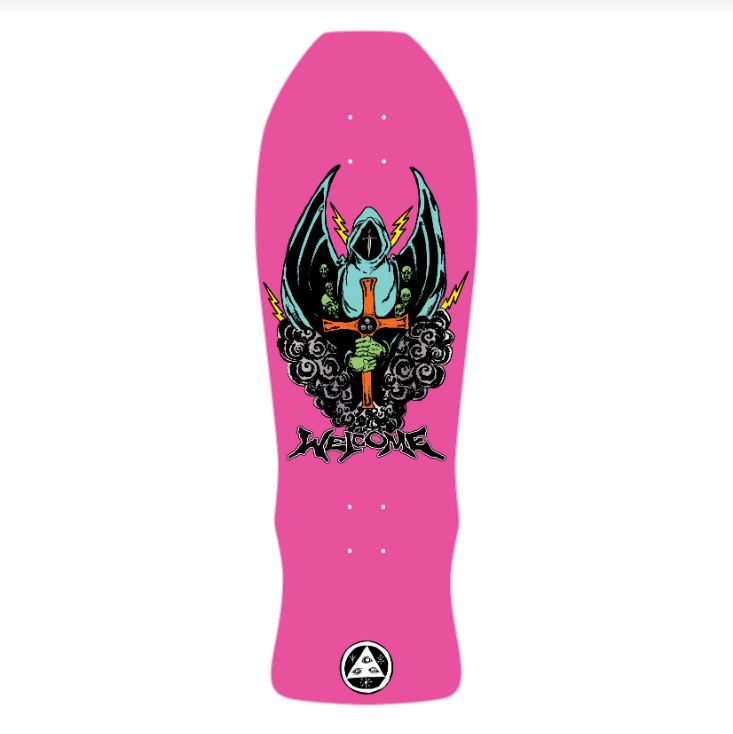Welcome Deck Knight On Early Grab 10.0 Neon Pink
