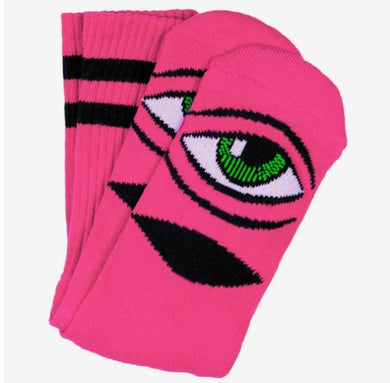 Toy Machine Socks Sect Eye Pink