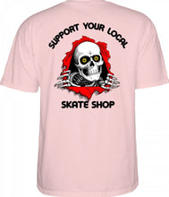Load image into Gallery viewer, Powell Tee Support Your Local Pink