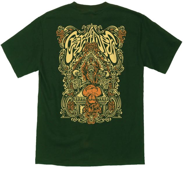 Creature T-Shirt Psychrofice Forest Green
