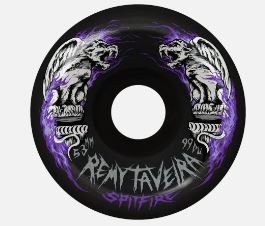 Spitfire Wheels 56mm 99a Taviera Chimera Black