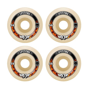 Spitfire Wheels 54mm Formula4 Radial Soft Sliders 93A