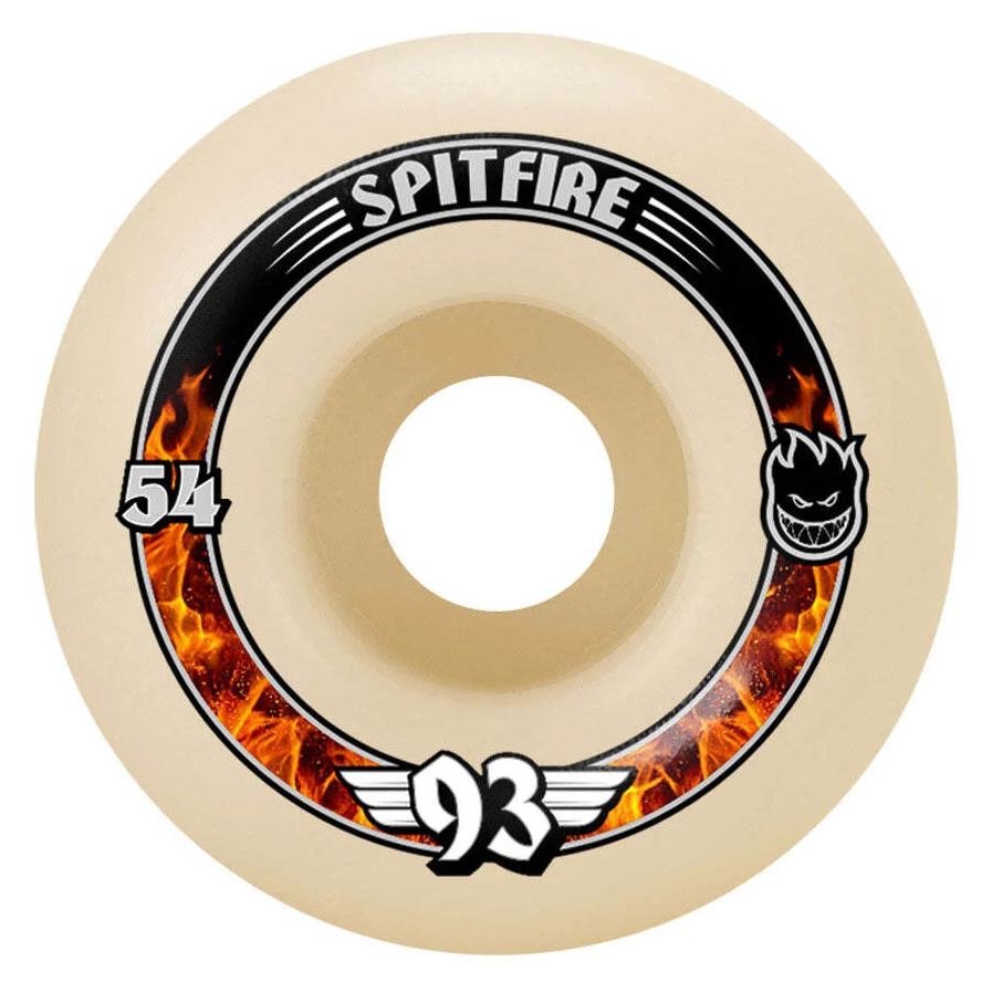 Spitfire Wheels 54mm Formula4 Radial Soft Sliders 93A