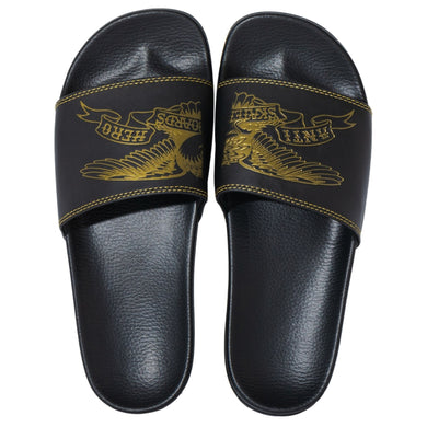 Anti Hero Slides Eagle Black Gold