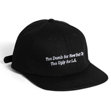 Load image into Gallery viewer, Chocolate Too Dumb 6 Panel Hat
