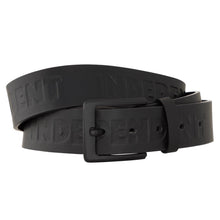 Load image into Gallery viewer, Independent Bar Logo Polyurethane Belt Black
