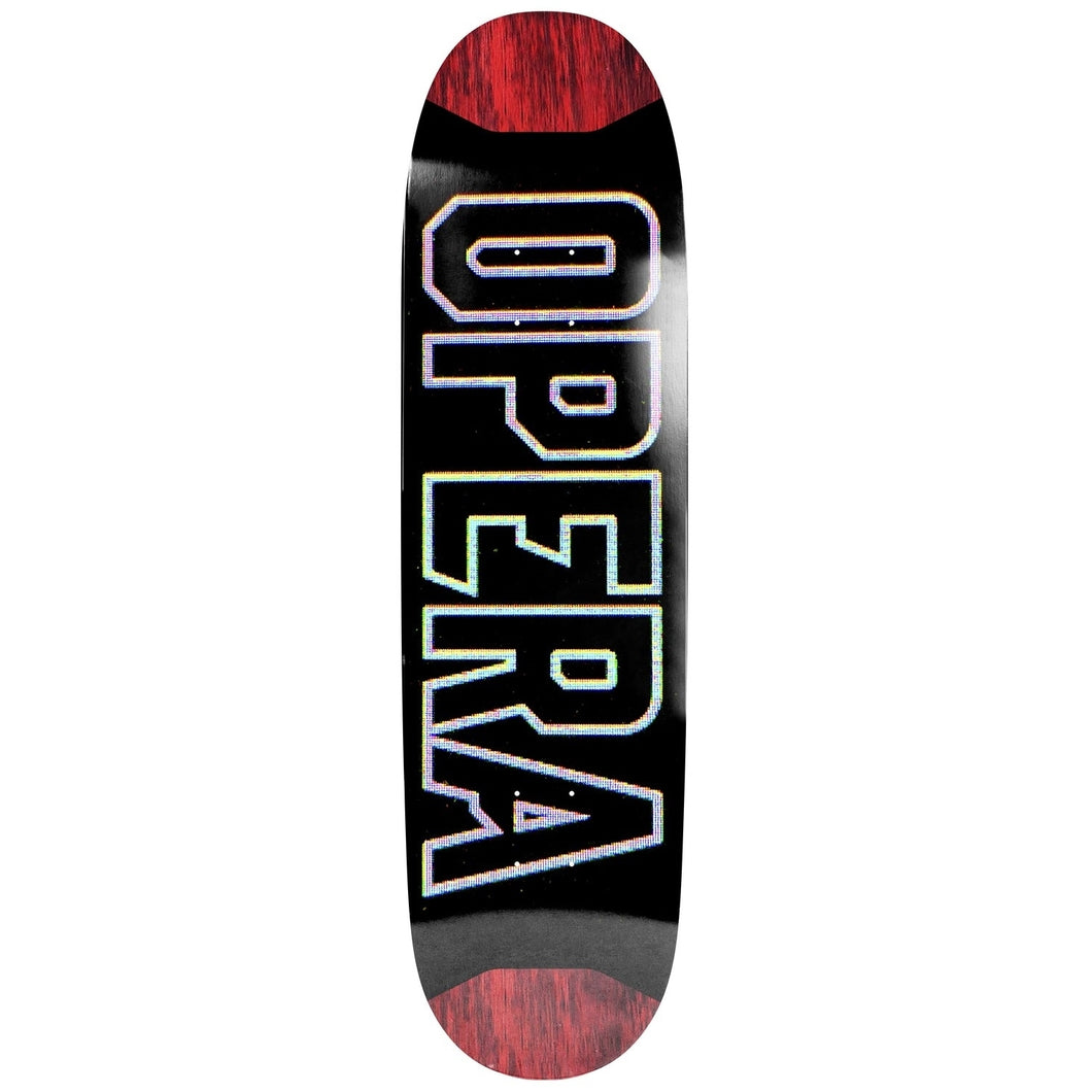 Opera Deck 8.5 Screen Time Pop Slick Black Red EX7 – Precision Skateshop