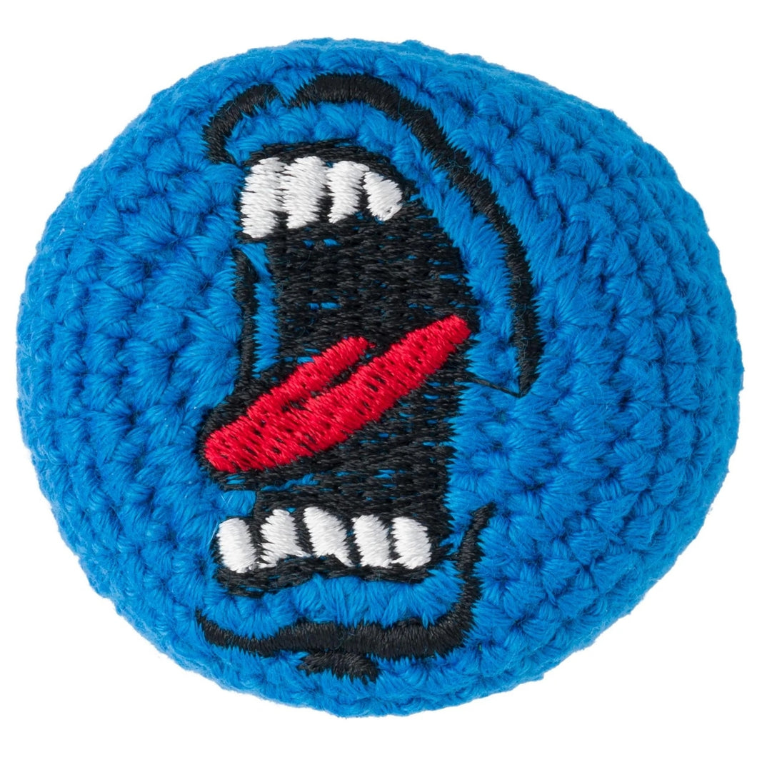 Santa Cruz Big Mouth Crocheted Foot Bag