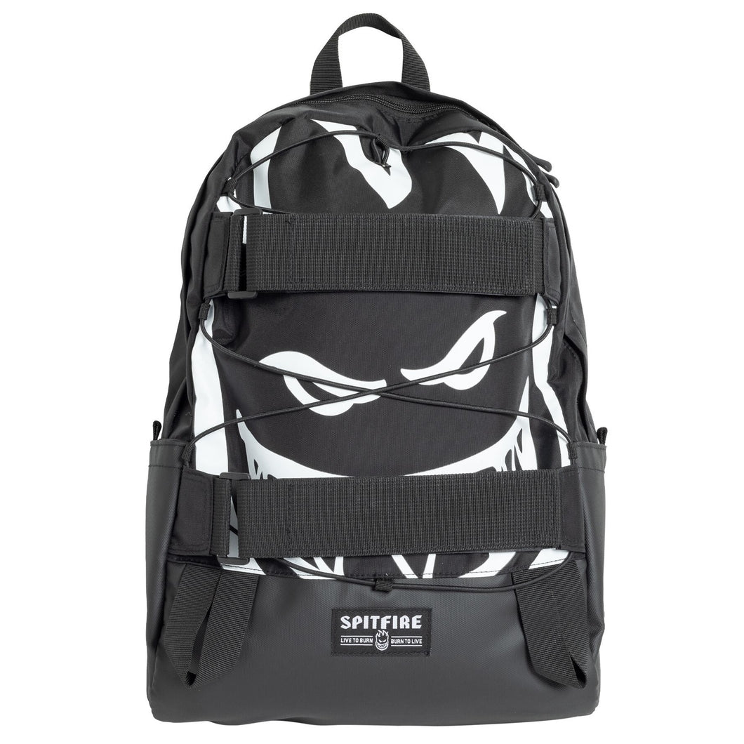 Spitfire Backpack Bighead Day Skate Black White