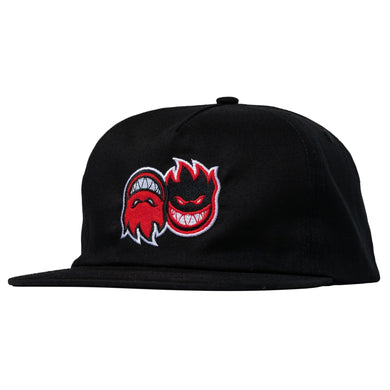 Spitfire Hat Eternal Fill Snapback Black
