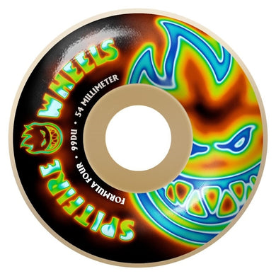 Spitfire Wheels 54mm Formula4 Radioactive Naturals
