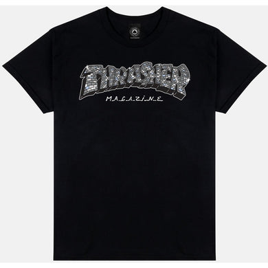 Thrasher Tee Disco By Spanky Black
