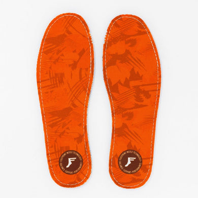 Footprint Insoles Kingfoam Flat 5mm Red Camo Small (3-8)