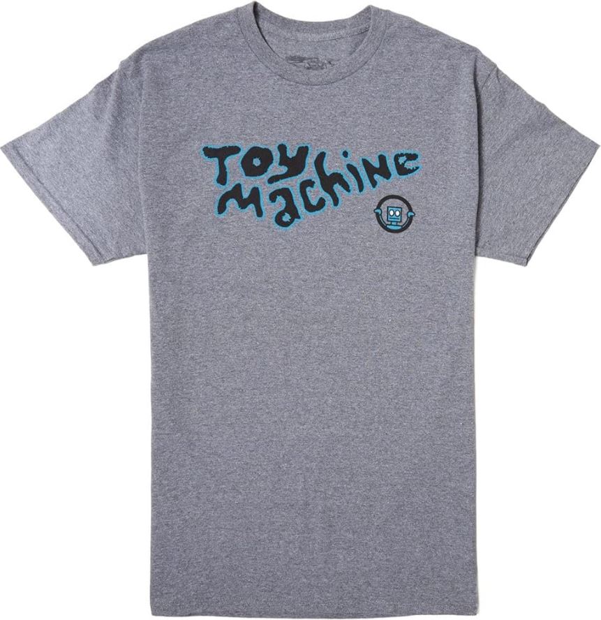 Toy Machine Tee Robotype Graphite