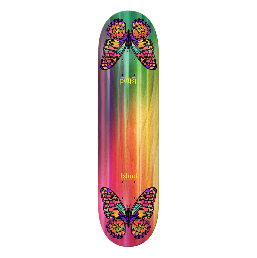 Real Deck 8.5 Ishod Rainbow Monarch Twin Tail