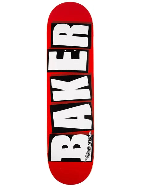 Baker Deck Baker Logo 8.0 White