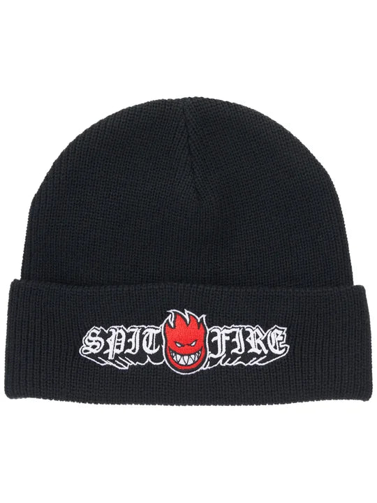Spitfire Beanie Old E Drop Bighead Black