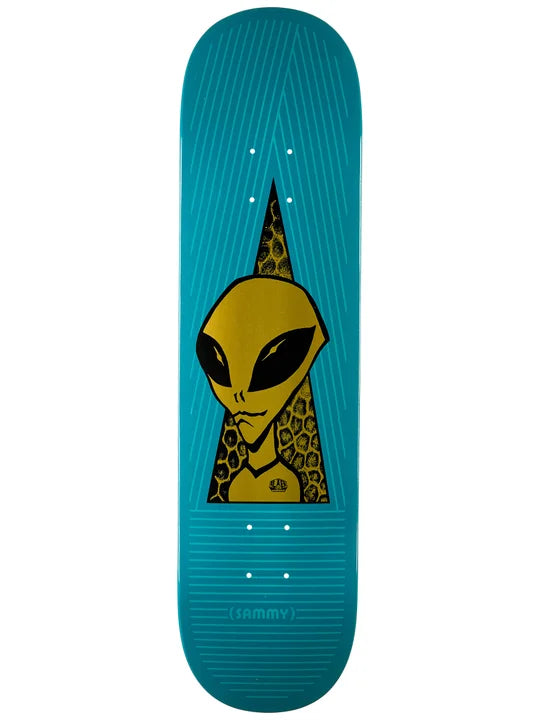 Alien Workshop Deck 8.0 Montano Visitor Blue/Gold – Precision