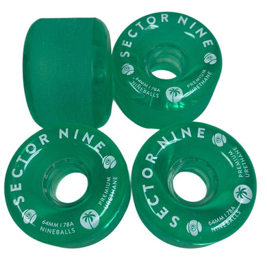 Sector 9 wheel 64mm 78A Nineball Teal