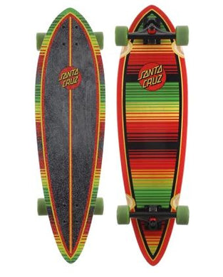 Santa Cruz Complete Serape Dot Pintail Cruzer 9.2x33