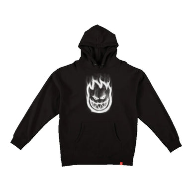 Spitfire Hoodie Bighead Smoke Black