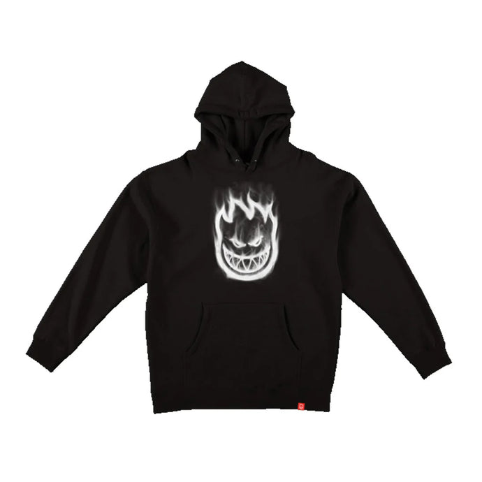 Spitfire Hoodie Bighead Smoke Black