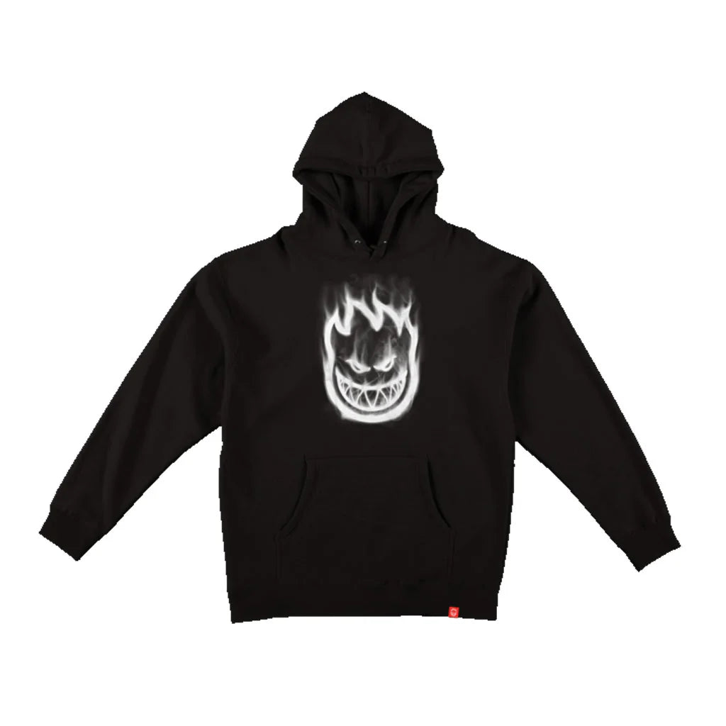 Spitfire Hoodie Bighead Smoke Black