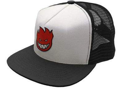 Spitfire Hat Bighead Fill Trucker White/Black