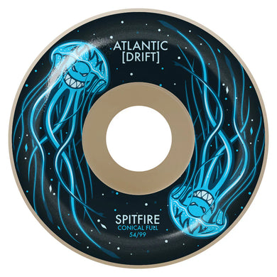 Spitfire Wheels 54mm Formula4 Conical Full Atlantic Drift 99a