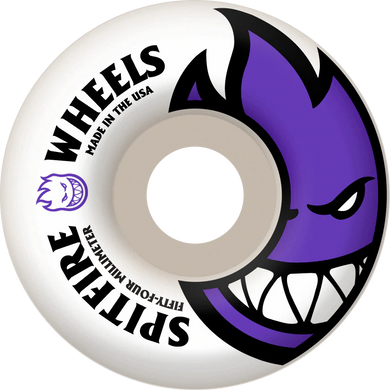 Spitfire Wheels 54mm Bighead White/Purple