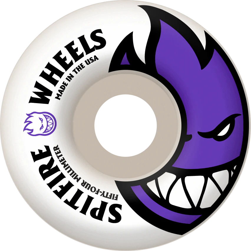 Spitfire Wheels 54mm Bighead White/Purple