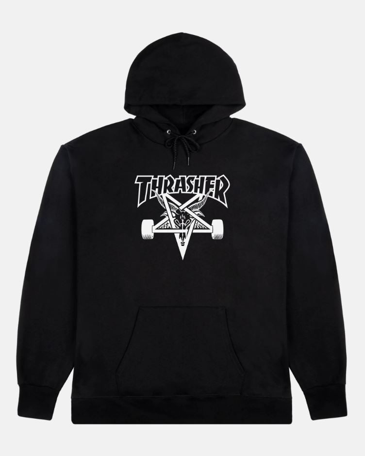 Thrasher Hoodie Skate Goat Black