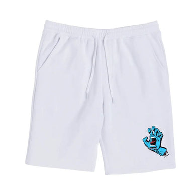 Santa Cruz Shorts Screaming Hand White