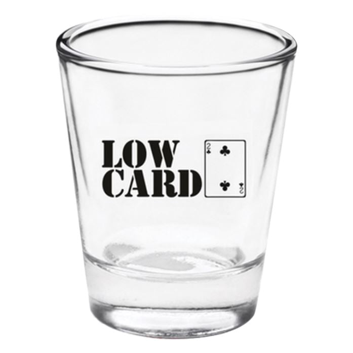 Lowcard Shot Glass Good Decisions