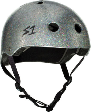S-One Helmet Lifer Silver Glitter